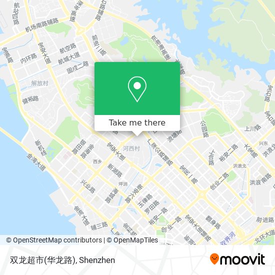 双龙超市(华龙路) map