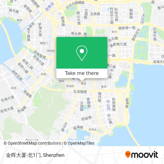 金晖大厦-北1门 map