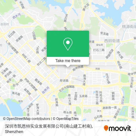 深圳市凯恩特实业发展有限公司(南山建工村南) map
