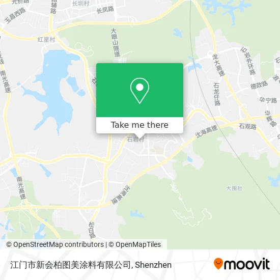 江门市新会柏图美涂料有限公司 map