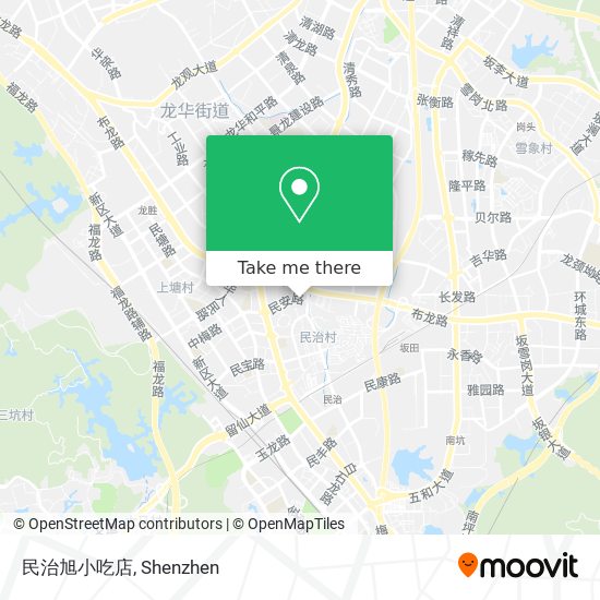 民治旭小吃店 map