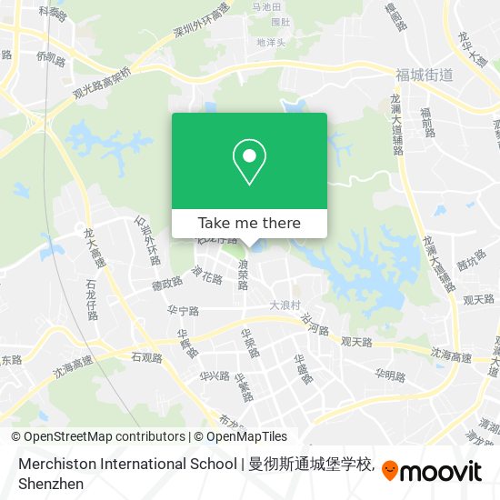 Merchiston International School | 曼彻斯通城堡学校 map