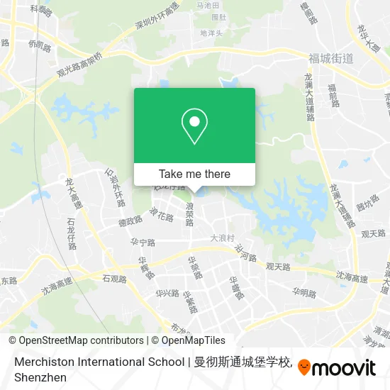 Merchiston International School | 曼彻斯通城堡学校 map