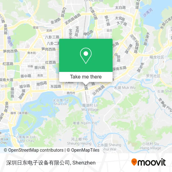 深圳日东电子设备有限公司 map