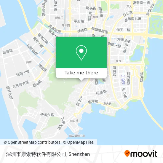 深圳市康索特软件有限公司 map