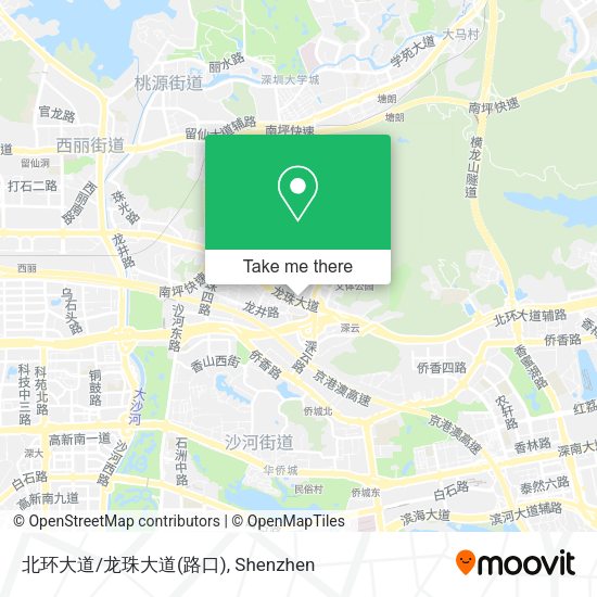 北环大道/龙珠大道(路口) map