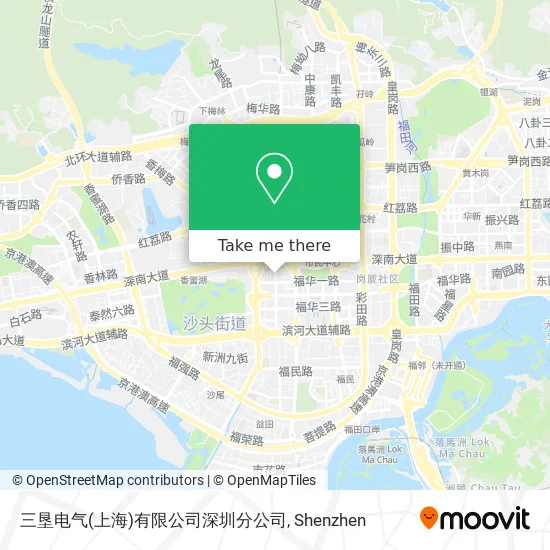 三垦电气(上海)有限公司深圳分公司 map