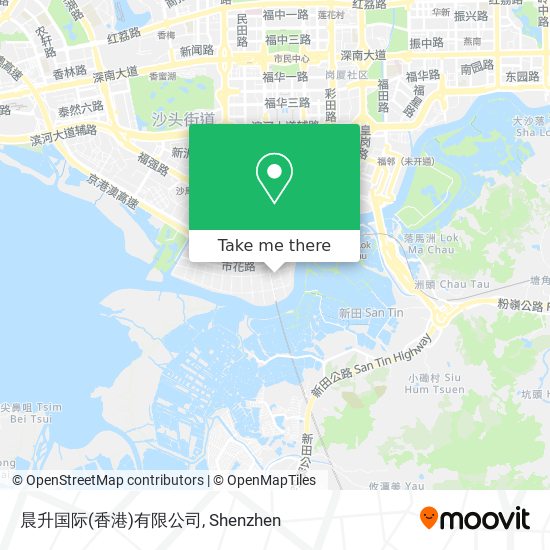 晨升国际(香港)有限公司 map