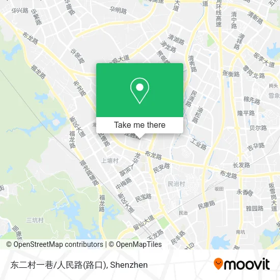 东二村一巷/人民路(路口) map