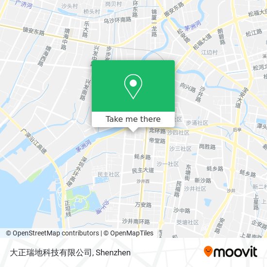 大正瑞地科技有限公司 map