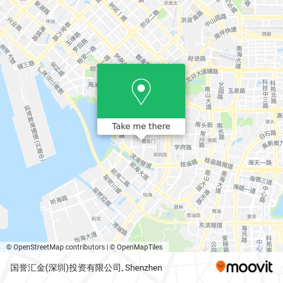 国誉汇金(深圳)投资有限公司 map