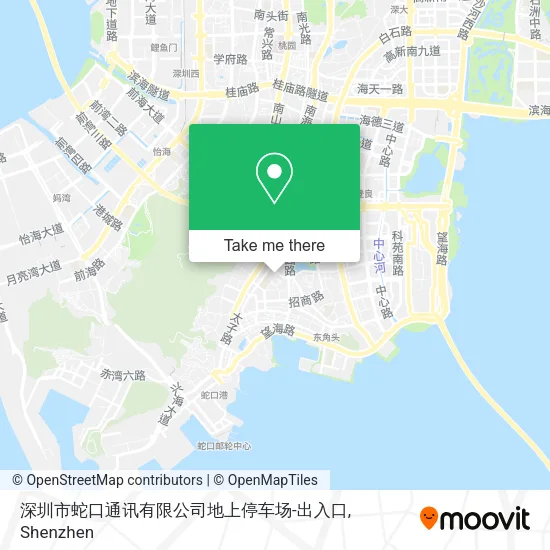 深圳市蛇口通讯有限公司地上停车场-出入口 map