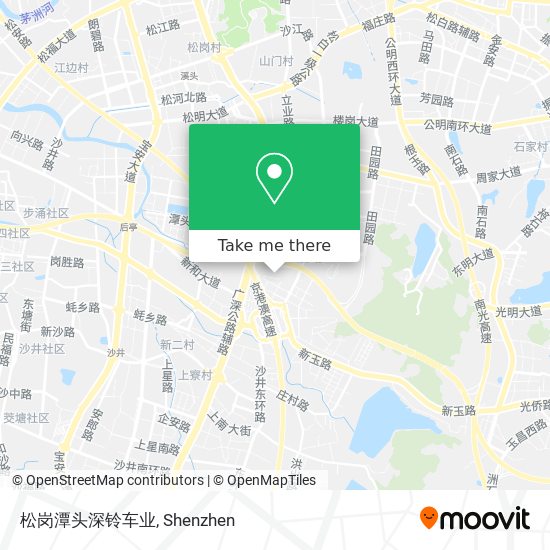 松岗潭头深铃车业 map