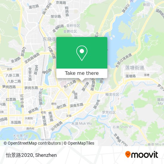 怡景路2020 map