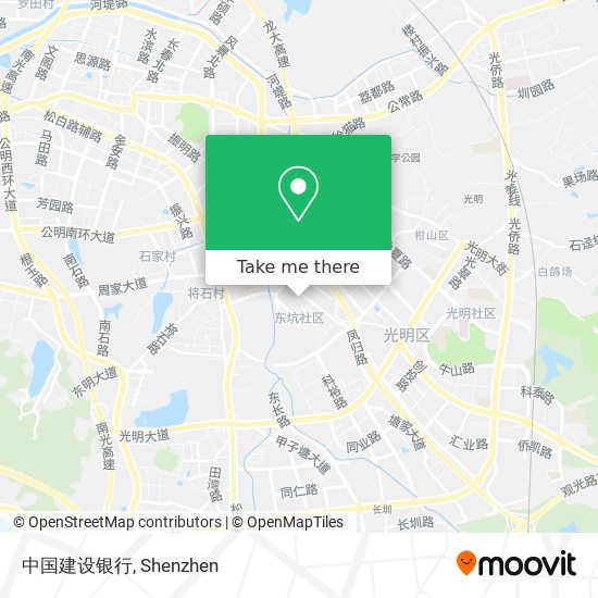 中国建设银行 map