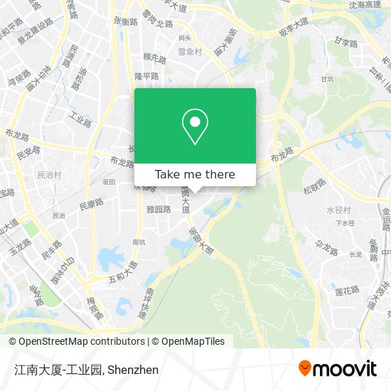 江南大厦-工业园 map