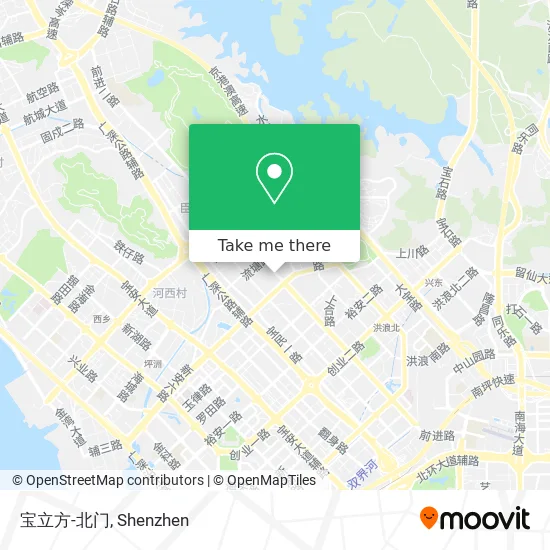 宝立方-北门 map