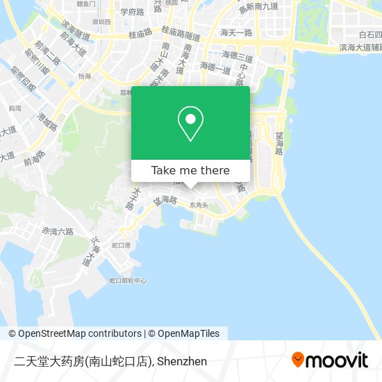 二天堂大药房(南山蛇口店) map