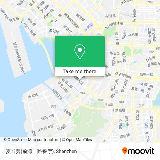 麦当劳(前湾一路餐厅) map