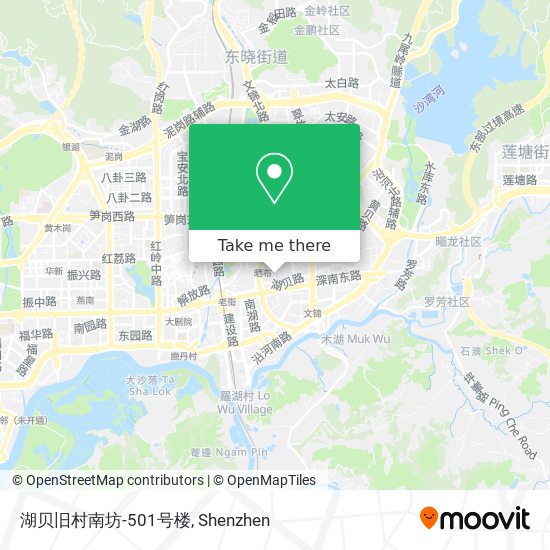 湖贝旧村南坊-501号楼 map