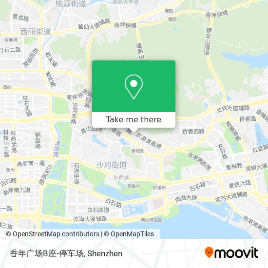 香年广场B座-停车场 map
