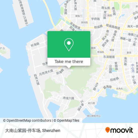大南山紫园-停车场 map