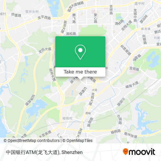 中国银行ATM(龙飞大道) map