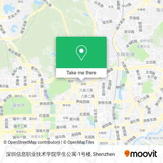 深圳信息职业技术学院学生公寓-1号楼 map