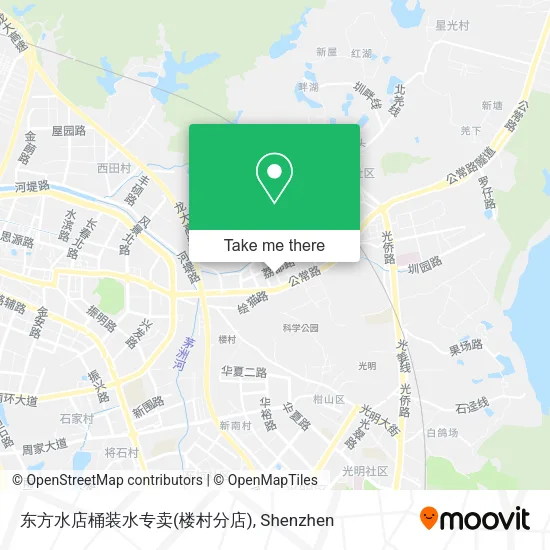 东方水店桶装水专卖(楼村分店) map