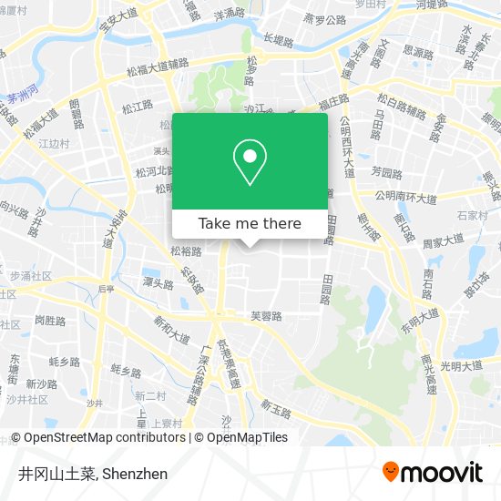 井冈山土菜 map