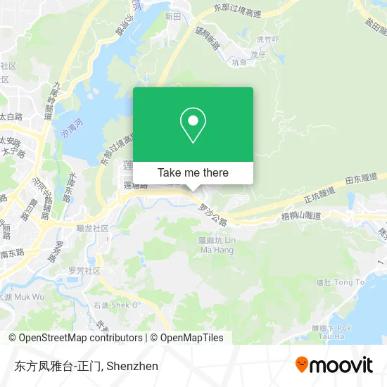 东方凤雅台-正门 map