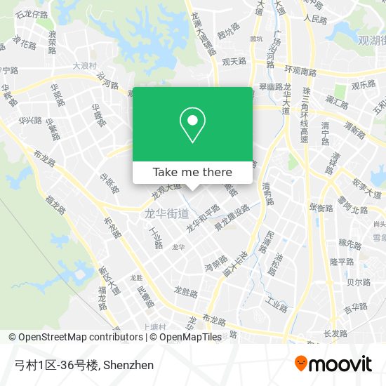 弓村1区-36号楼 map