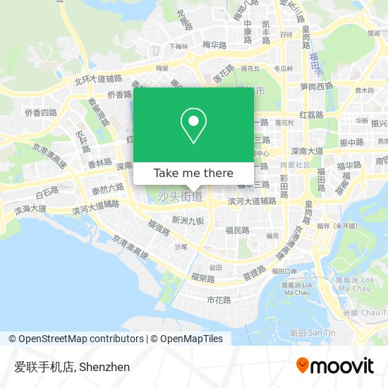 爱联手机店 map