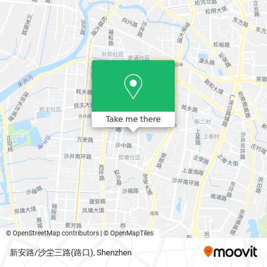 新安路/沙坣三路(路口) map