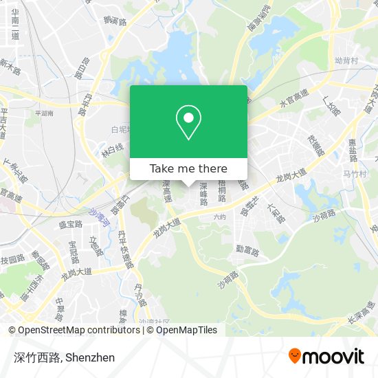 深竹西路 map