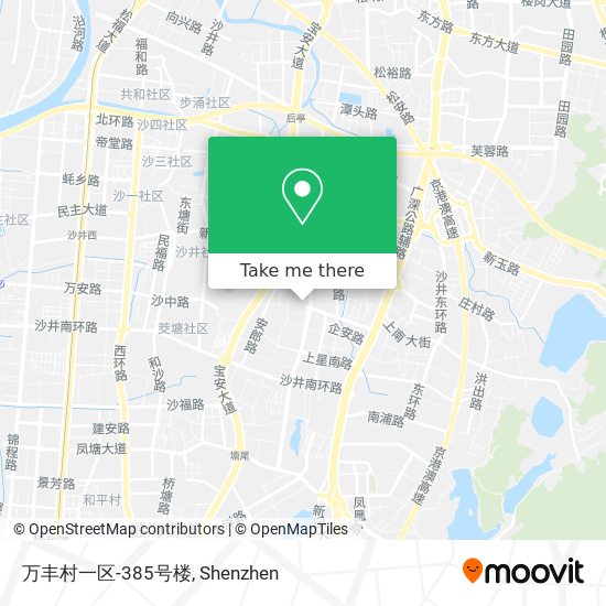 万丰村一区-385号楼 map
