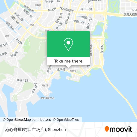 沁心饼屋(蛇口市场店) map