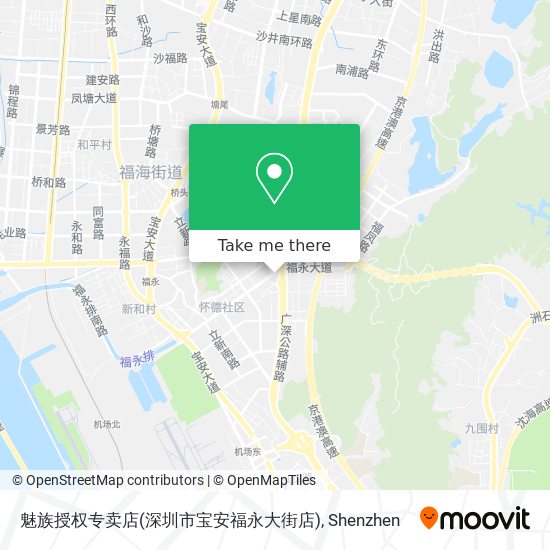 魅族授权专卖店(深圳市宝安福永大街店) map