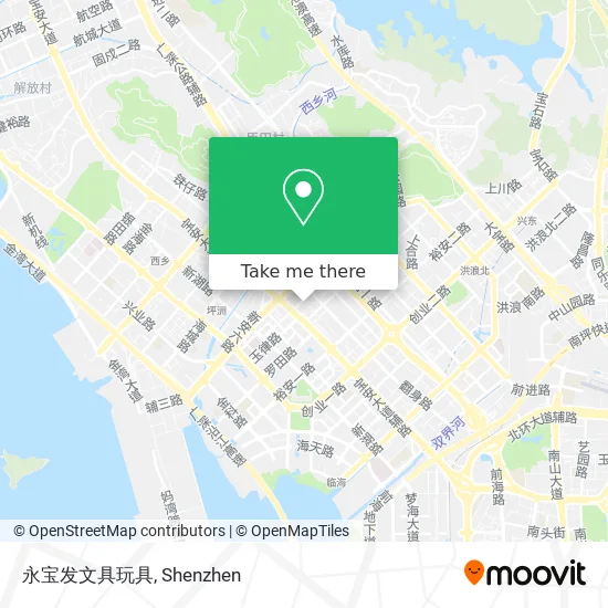 永宝发文具玩具 map