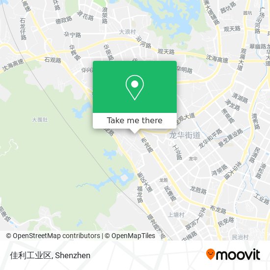 佳利工业区 map