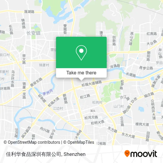 佳利华食品深圳有限公司 map