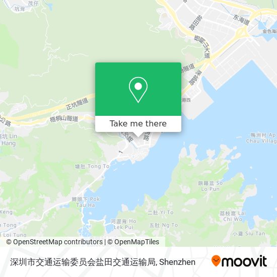 深圳市交通运输委员会盐田交通运输局 map