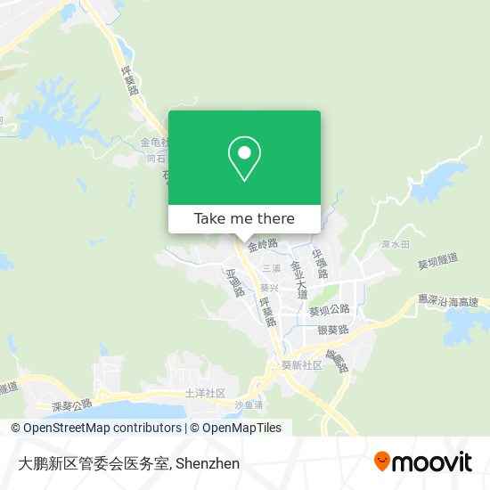 大鹏新区管委会医务室 map