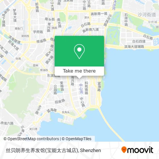 丝贝朗养生养发馆(宝能太古城店) map