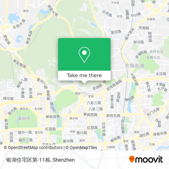 银湖住宅区第-11栋 map
