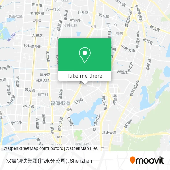 汉鑫钢铁集团(福永分公司) map