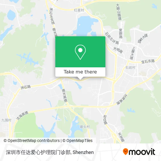 深圳市任达爱心护理院门诊部 map