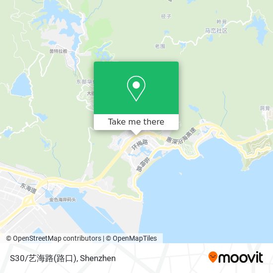 S30/艺海路(路口) map