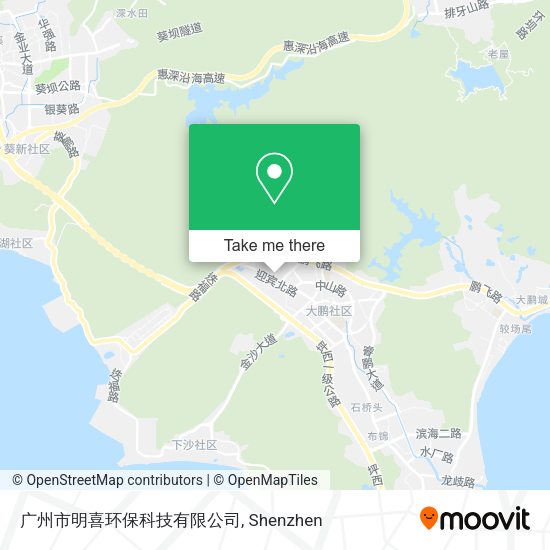 广州市明喜环保科技有限公司 map