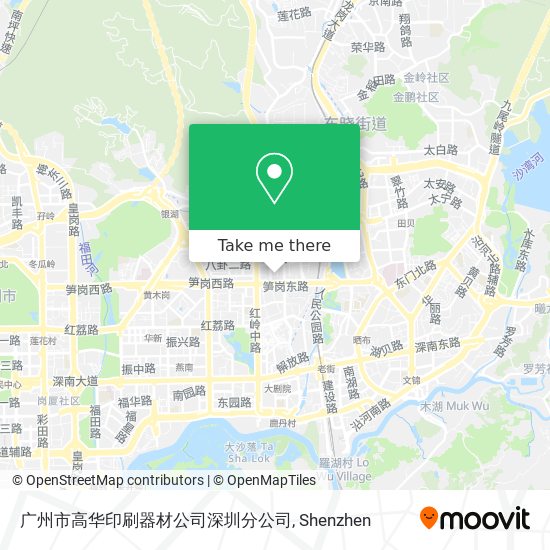 广州市高华印刷器材公司深圳分公司 map